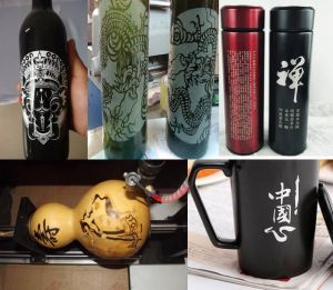 南阳社旗县酒瓶葫芦工艺品激光雕刻机